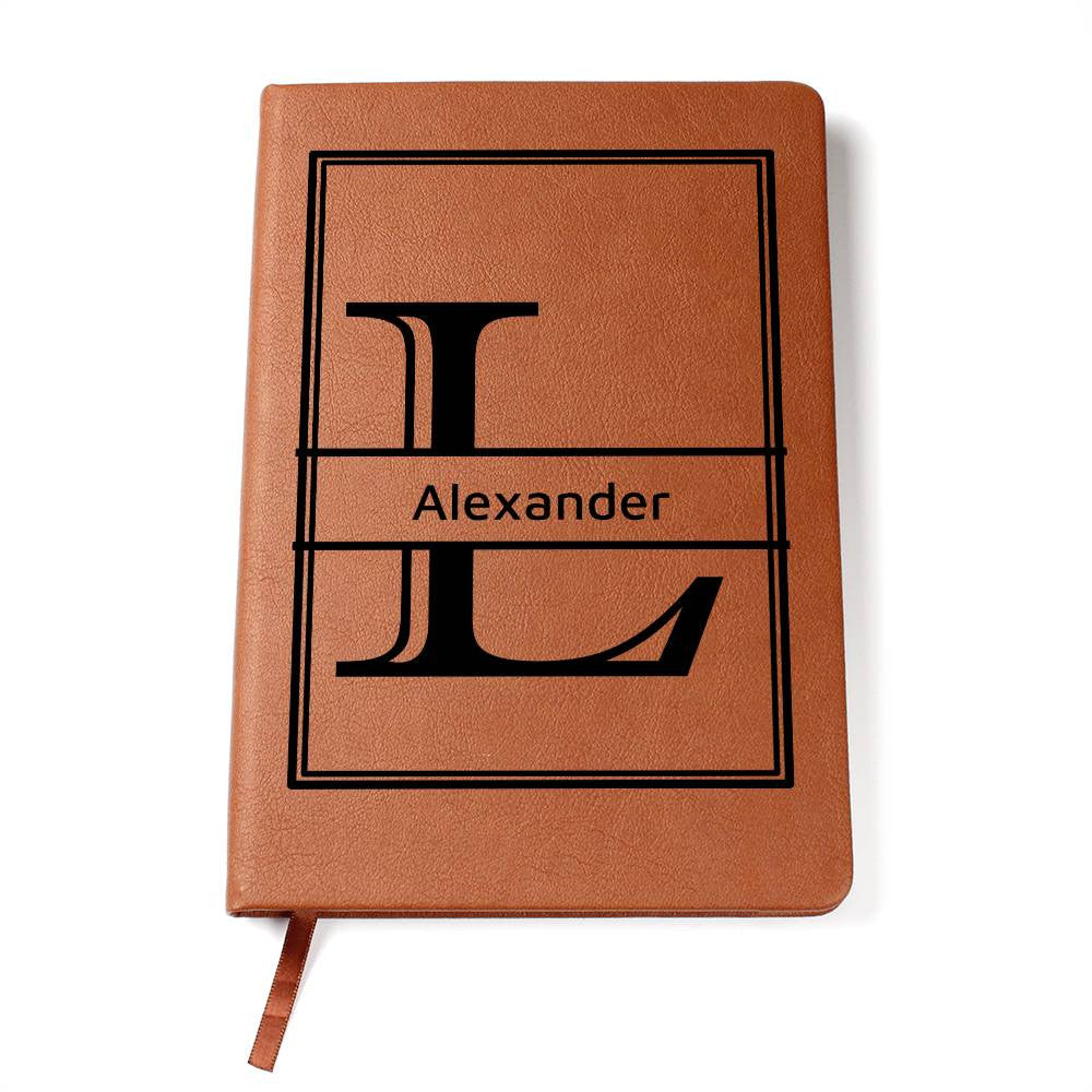 Personalized Leather Journal-Notebook