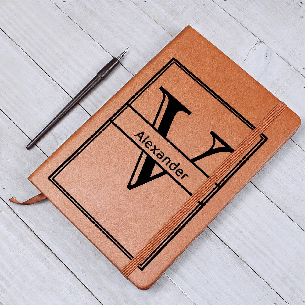 Personalized Leather Journal-Notebook