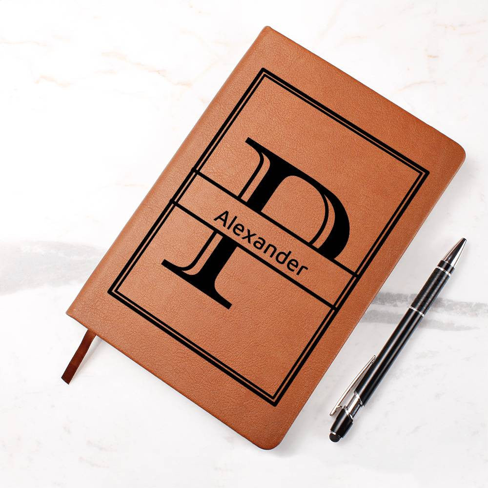 Personalized Leather Journal-Notebook