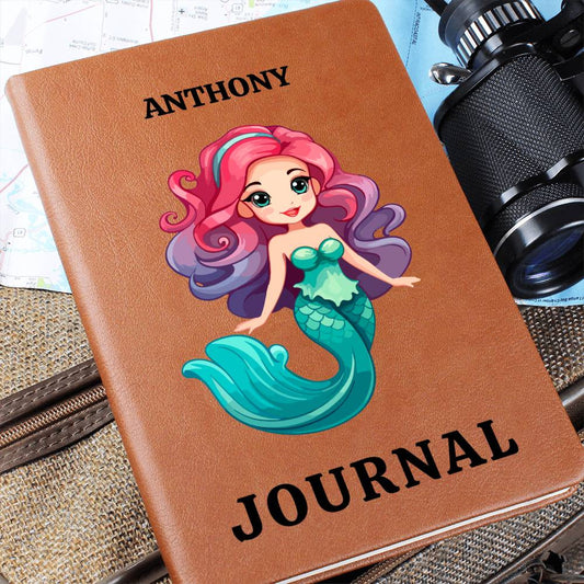 Personalized Leather Journal-Notebook