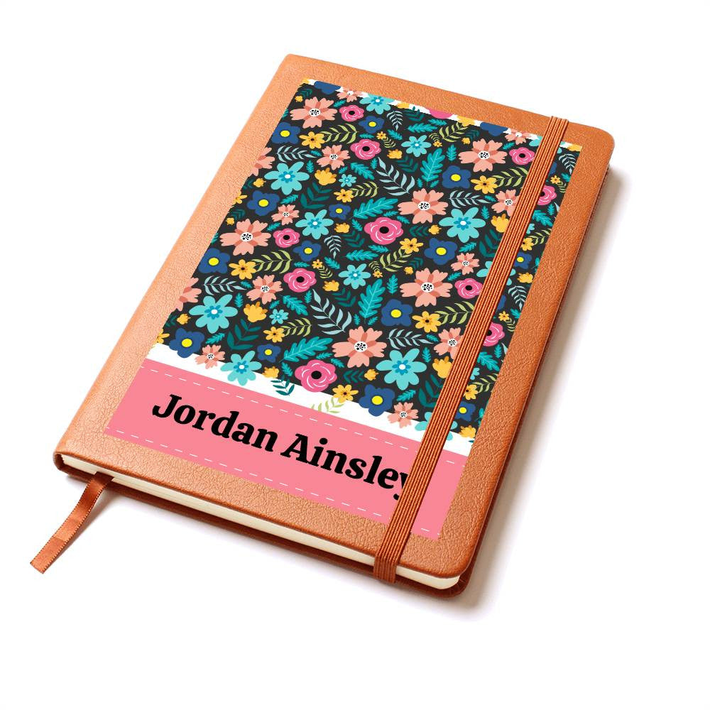 Personalized Leather Journal-Notebook