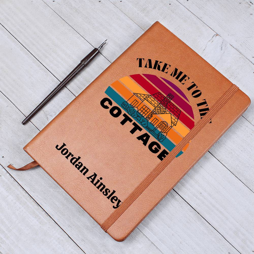 Personalized Leather Journal-Notebook