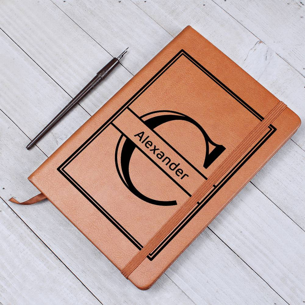 Personalized Leather Journal-Notebook