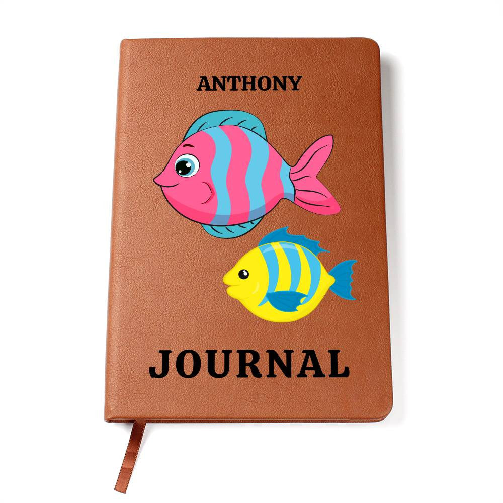 Personalized Leather Journal-Notebook