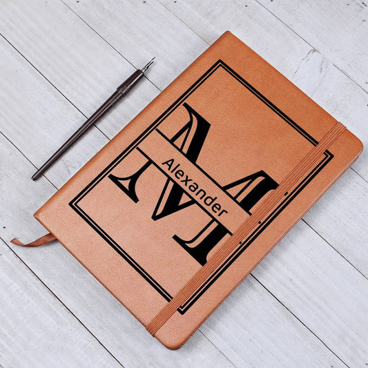 Personalized Leather Journal-Notebook