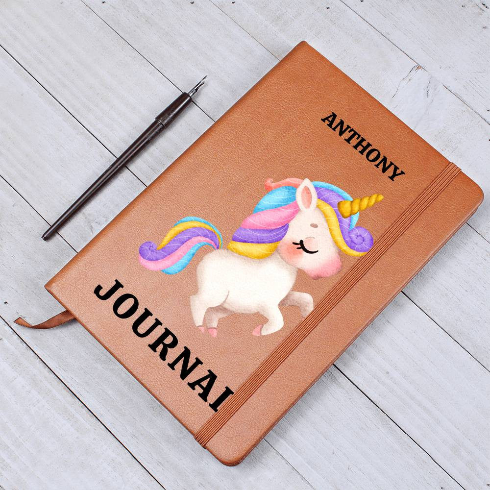 Personalized Leather Journal-Notebook