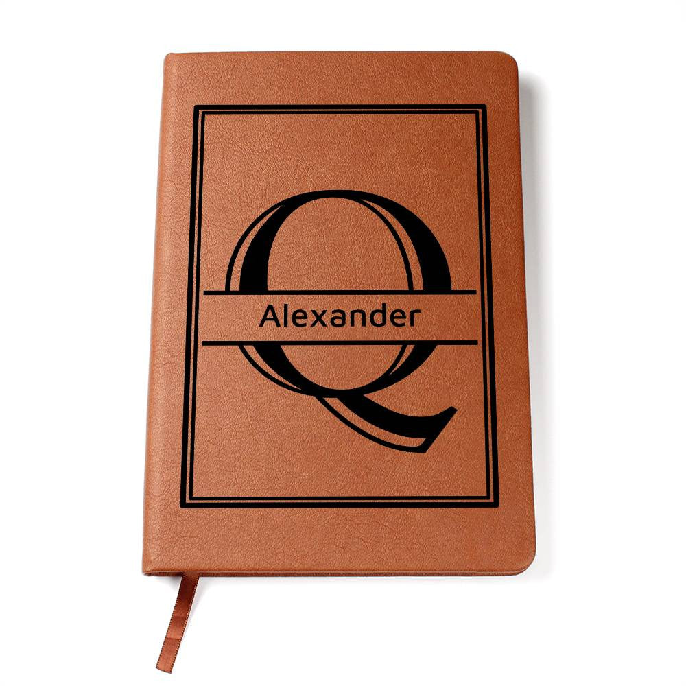 Personalized Leather Journal-Notebook