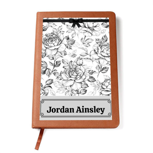 Personalized Leather Journal-Notebook