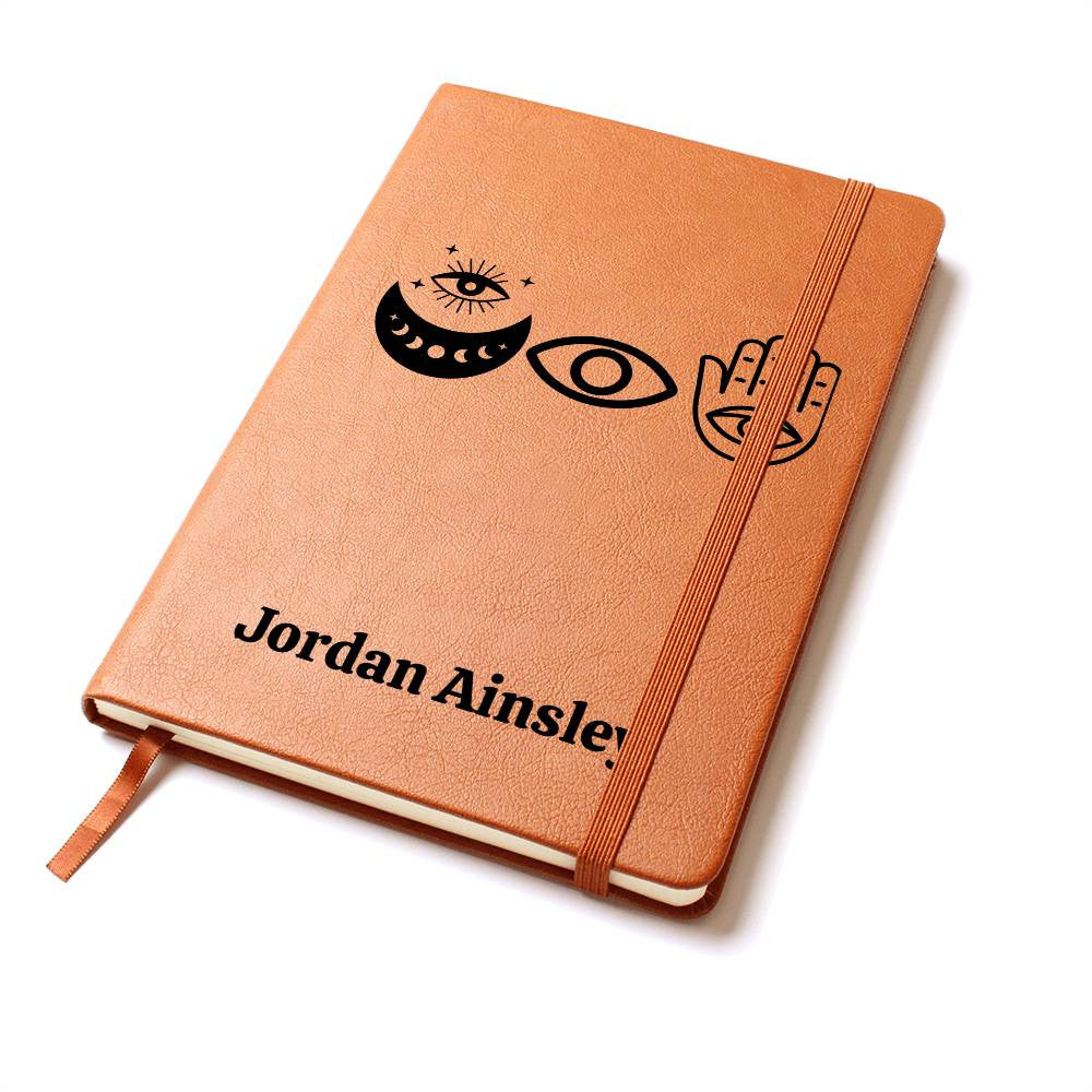 Personalized Leather Journal-Notebook