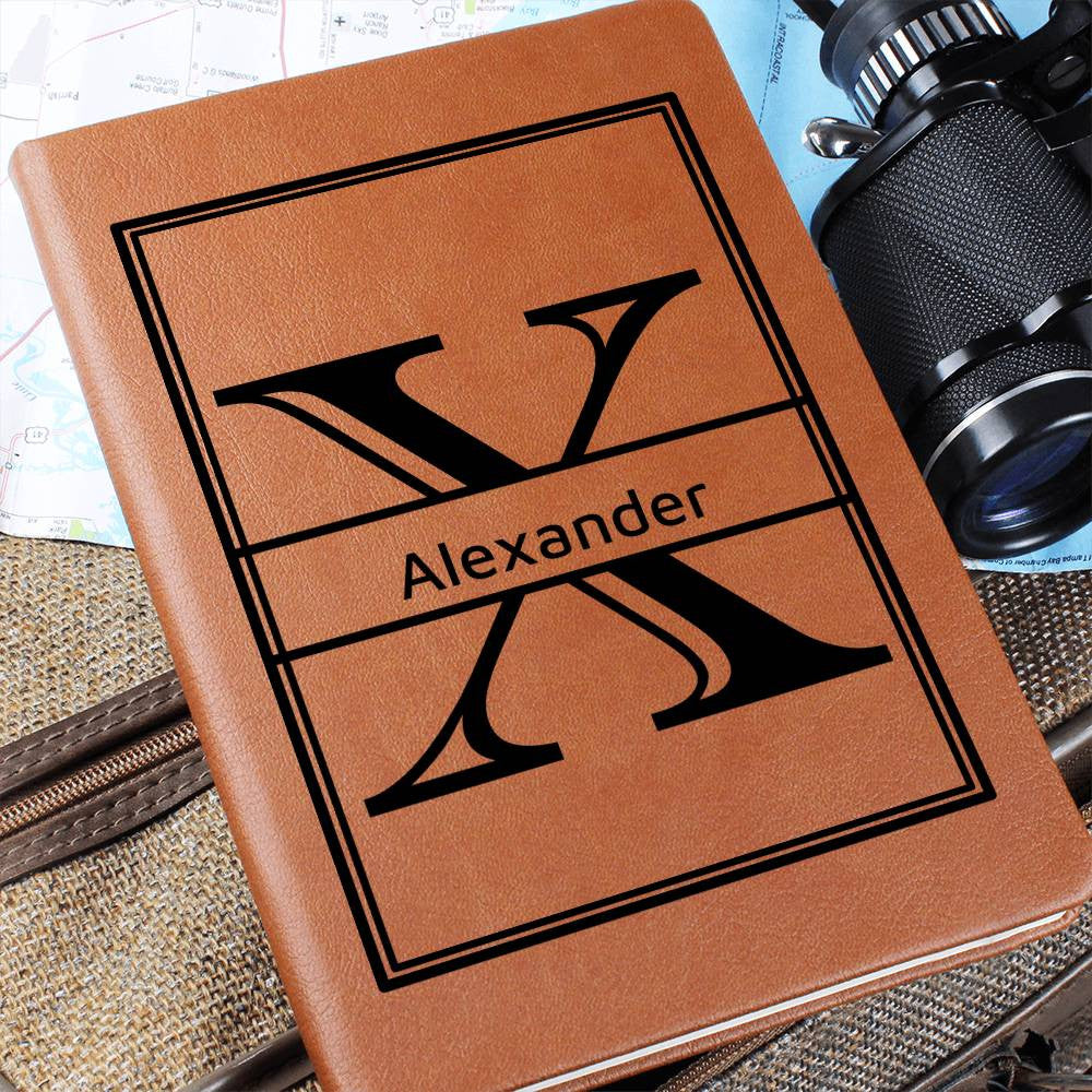 Personalized Leather Journal-Notebook