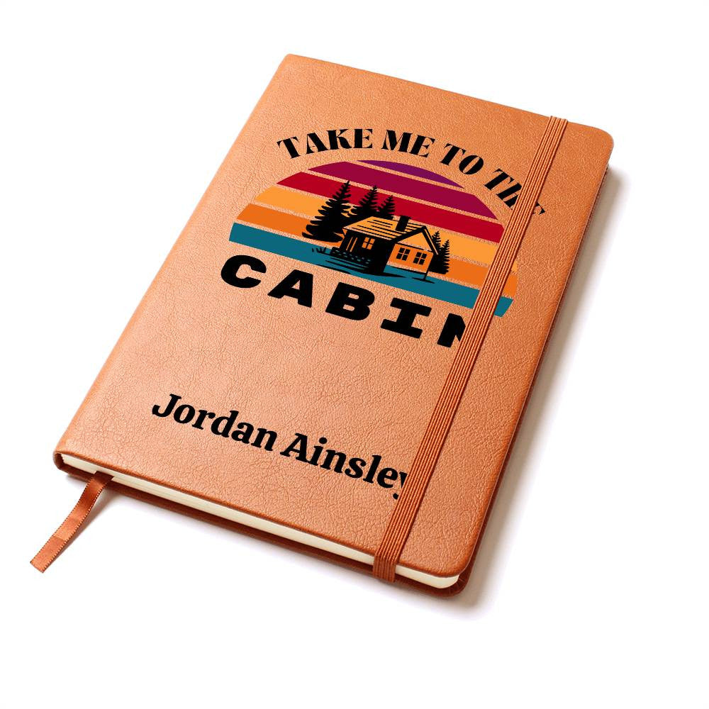 Personalized Leather Journal-Notebook