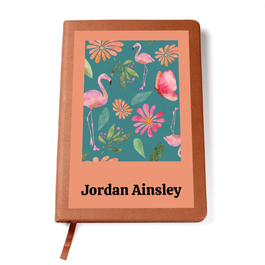 Personalized Leather Journal-Notebook