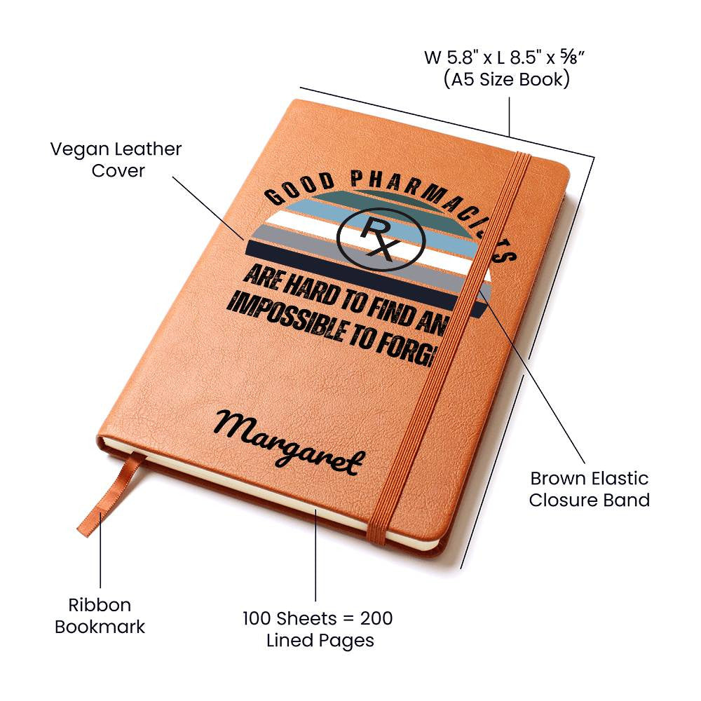 Personalized Leather Journal-Notebook