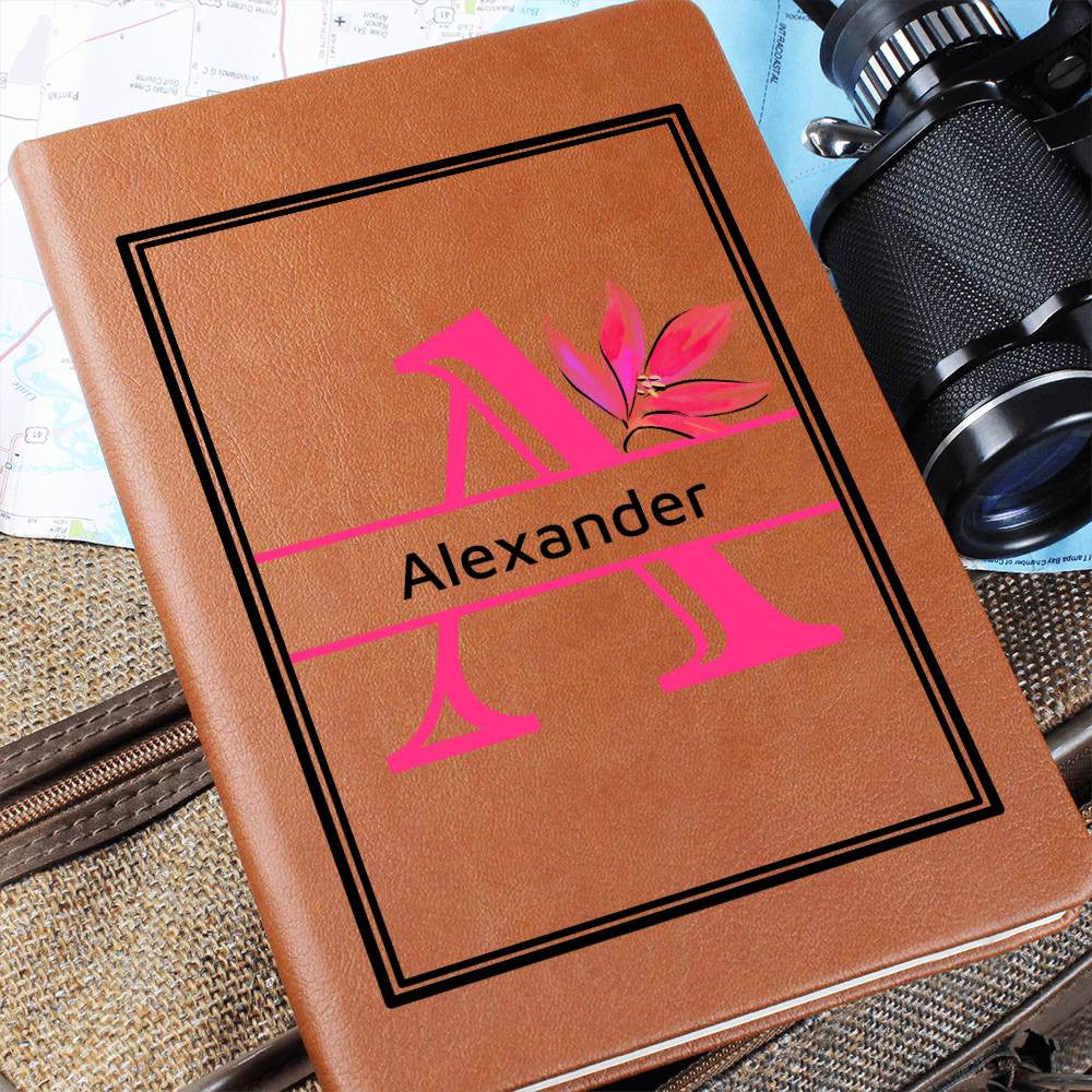 Personalized Leather Journal-Notebook