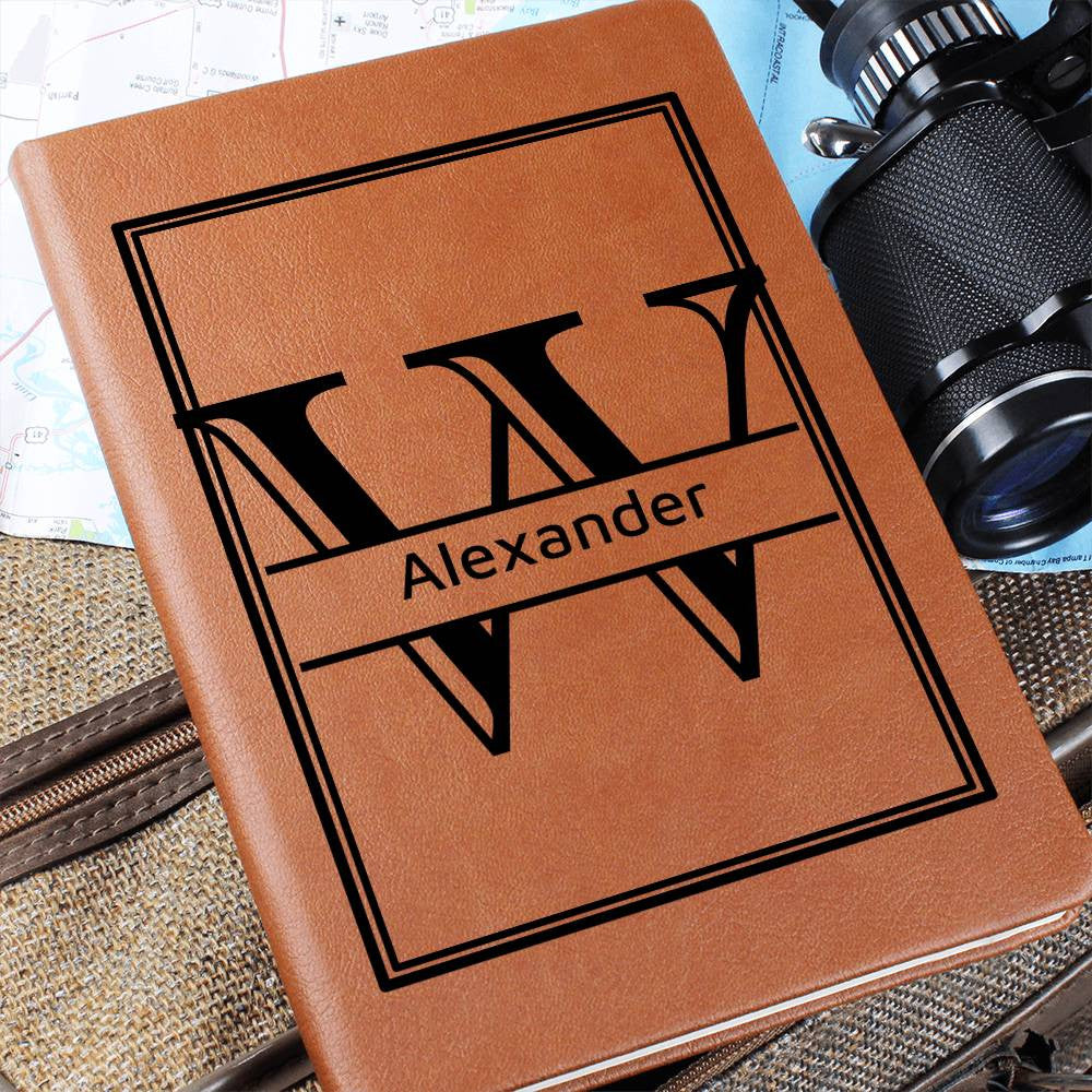 Personalized Leather Journal-Notebook