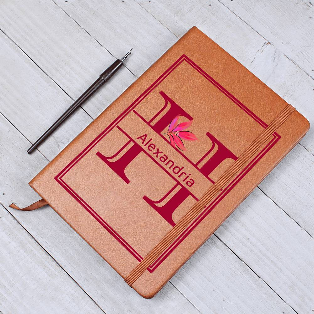 Personalized Leather Journal-Notebook