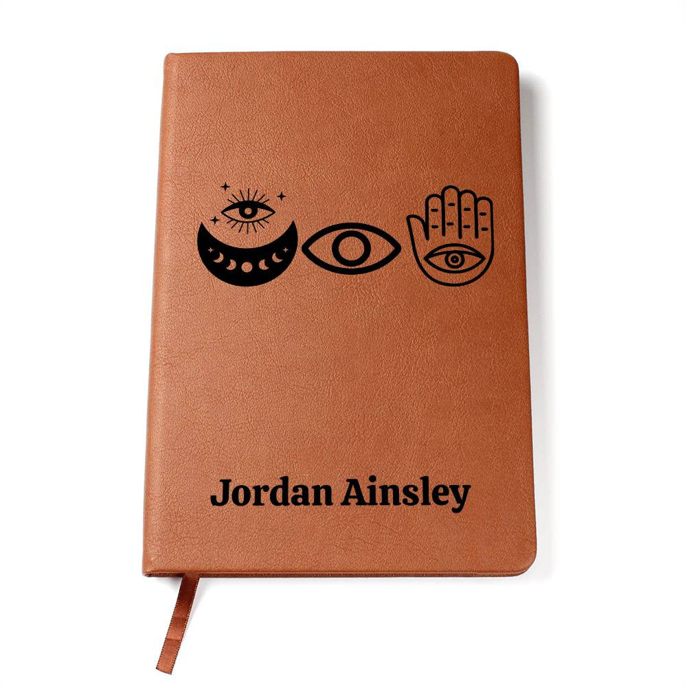 Personalized Leather Journal-Notebook