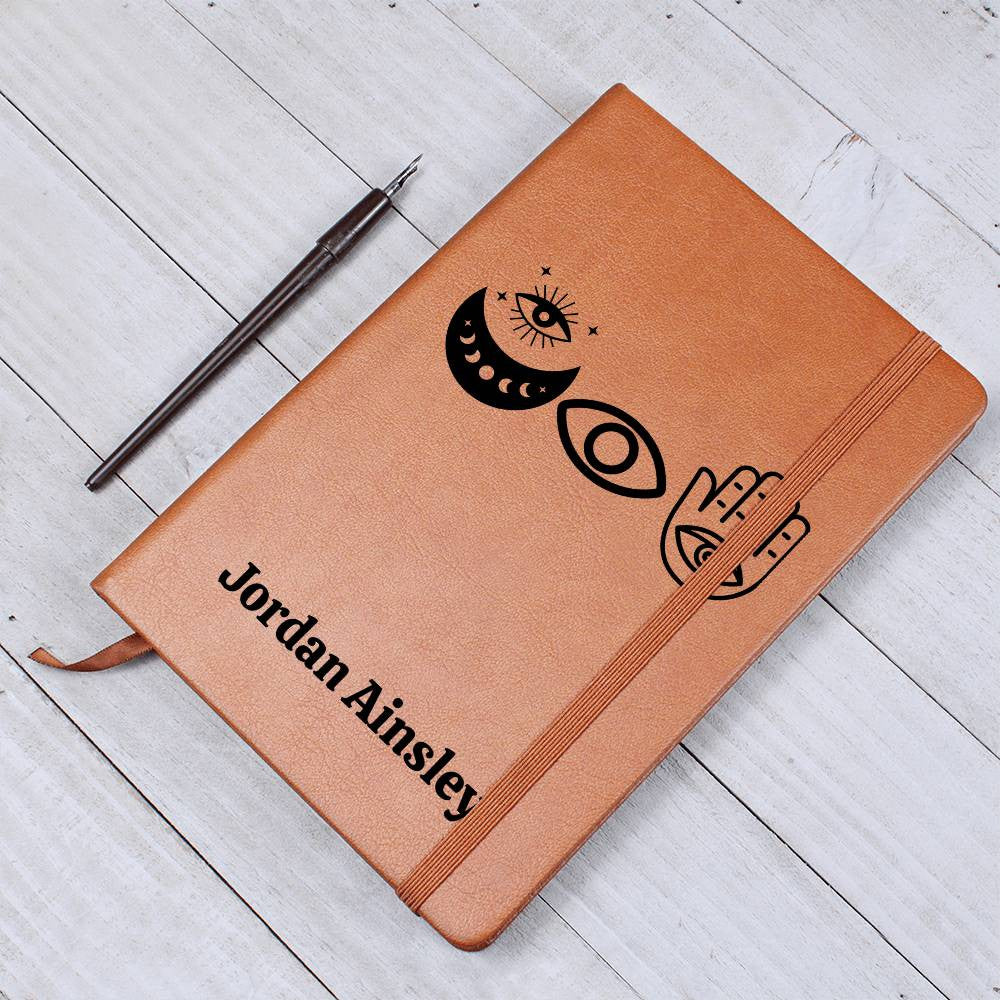 Personalized Leather Journal-Notebook