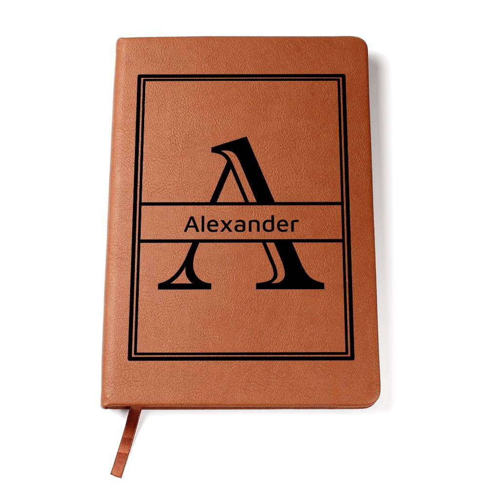 Personalized Leather Journal-Notebook