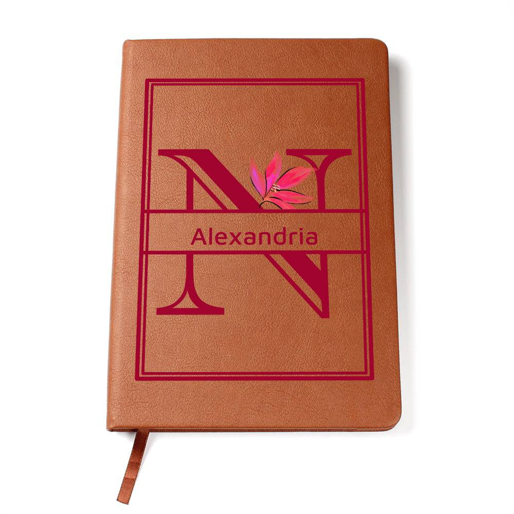 Personalized Leather Journal-Notebook