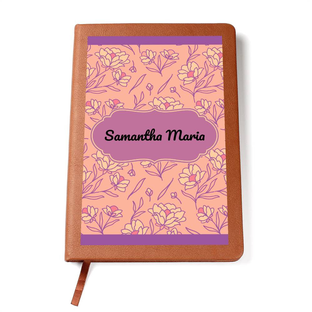 Personalized Leather Journal-Notebook