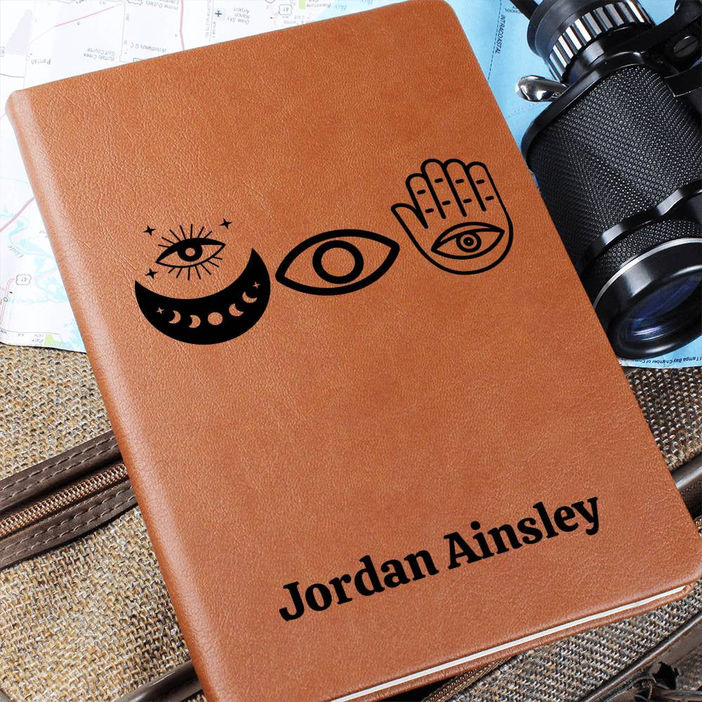 Personalized Leather Journal-Notebook