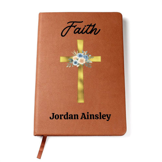 Personalized Leather Journal-Notebook