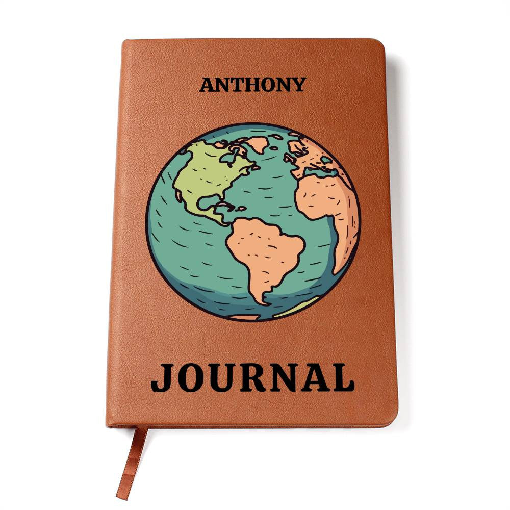 Personalized Leather Journal-Notebook