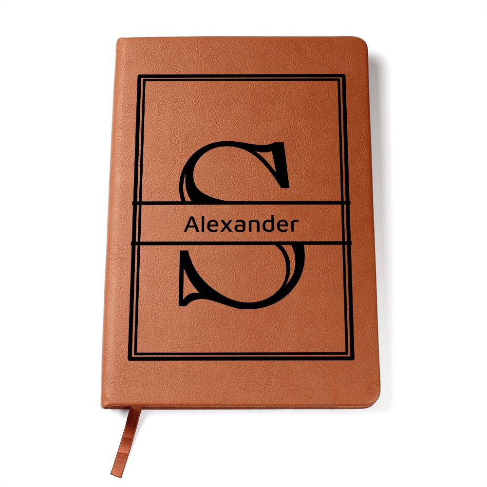 Personalized Leather Journal-Notebook