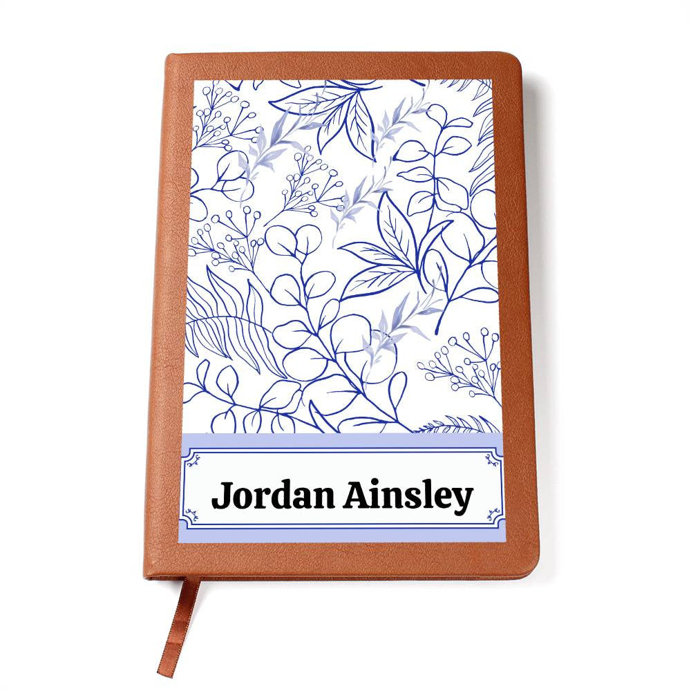 Personalized Leather Journal-Notebook