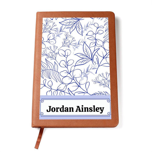 Personalized Leather Journal-Notebook