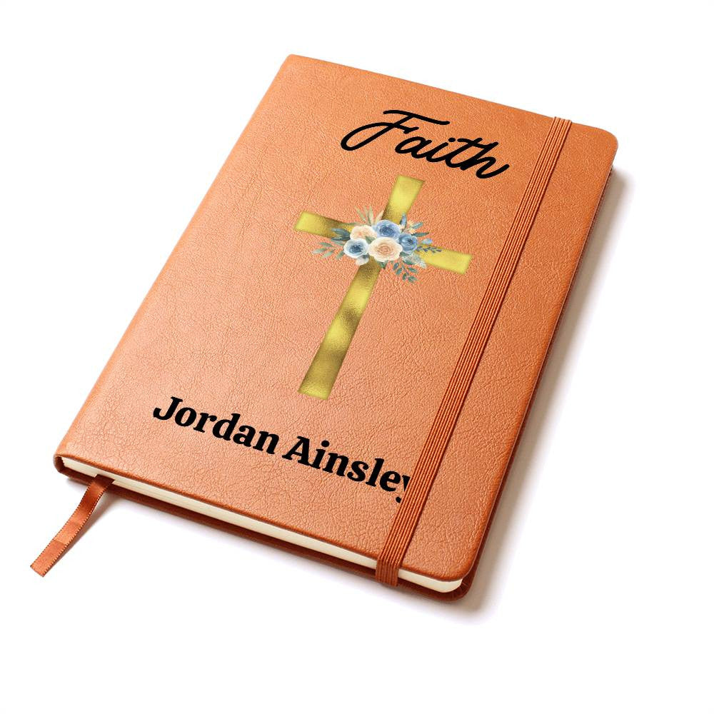 Personalized Leather Journal-Notebook