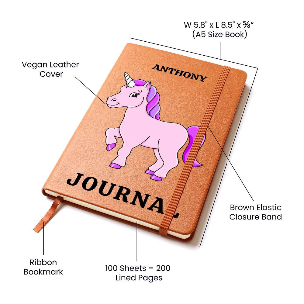 Personalized Leather Journal-Notebook