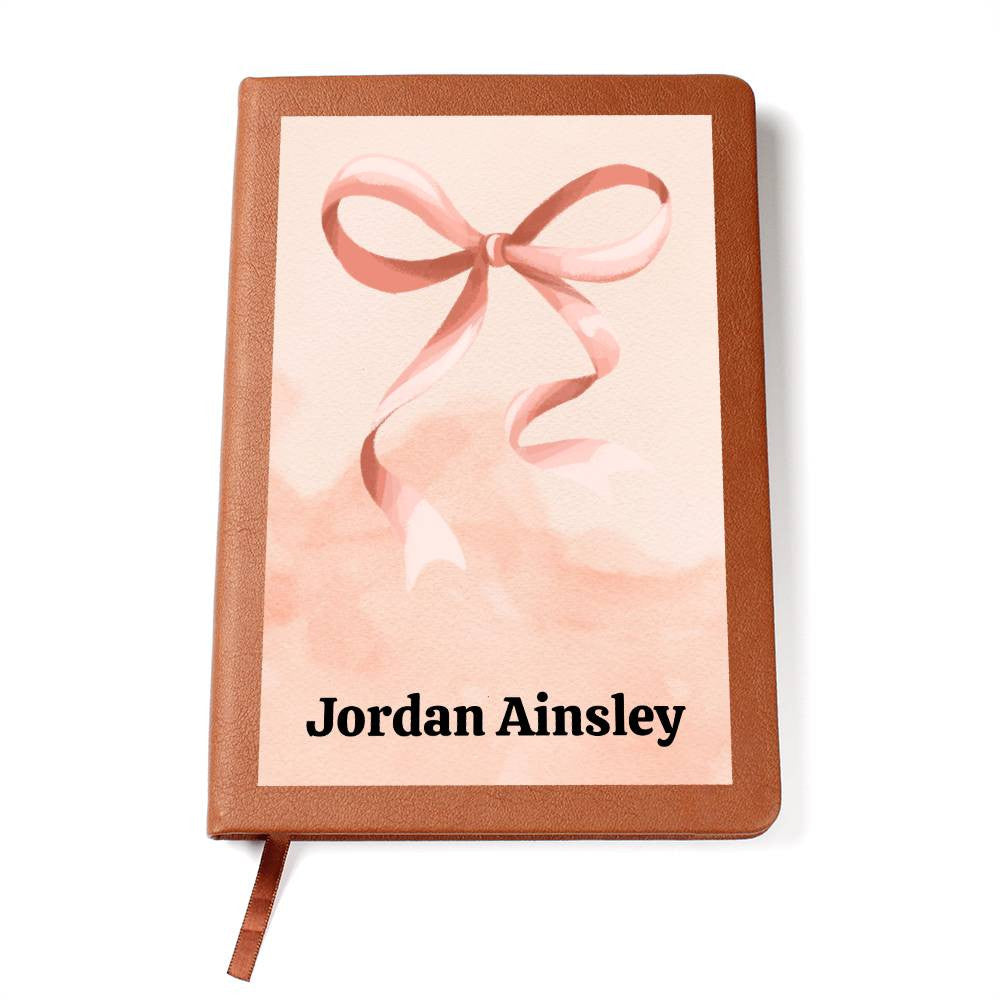 Personalized Leather Journal-Notebook