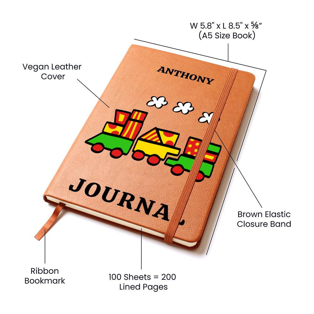 Personalized Leather Journal-Notebook