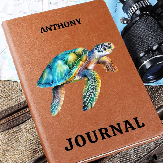 Personalized Leather Journal-Notebook