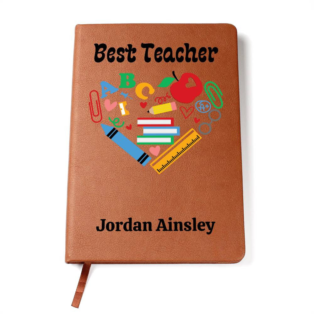 Personalized Leather Journal-Notebook