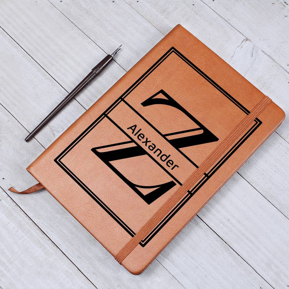 Personalized Leather Journal-Notebook