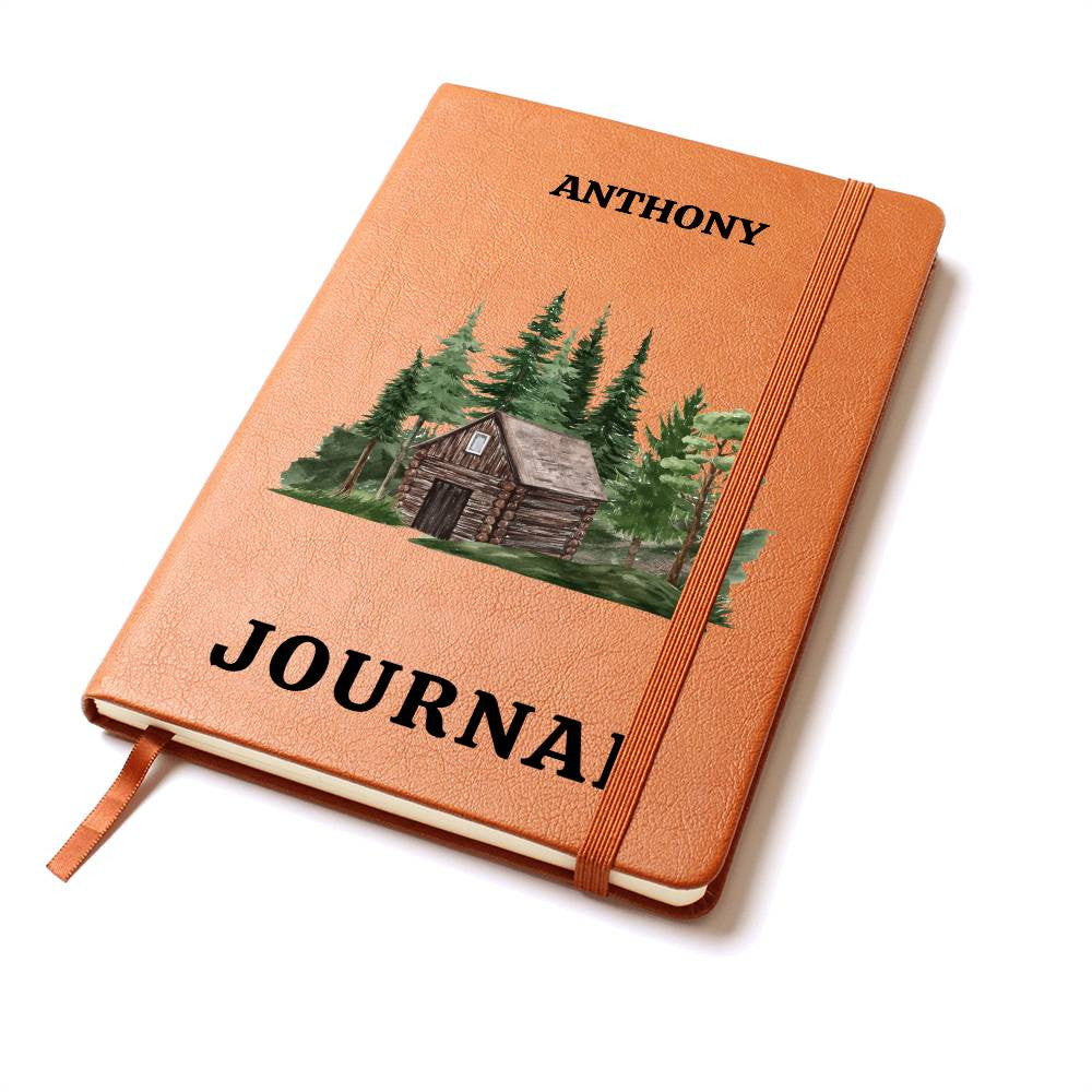 Personalized Leather Journal-Notebook