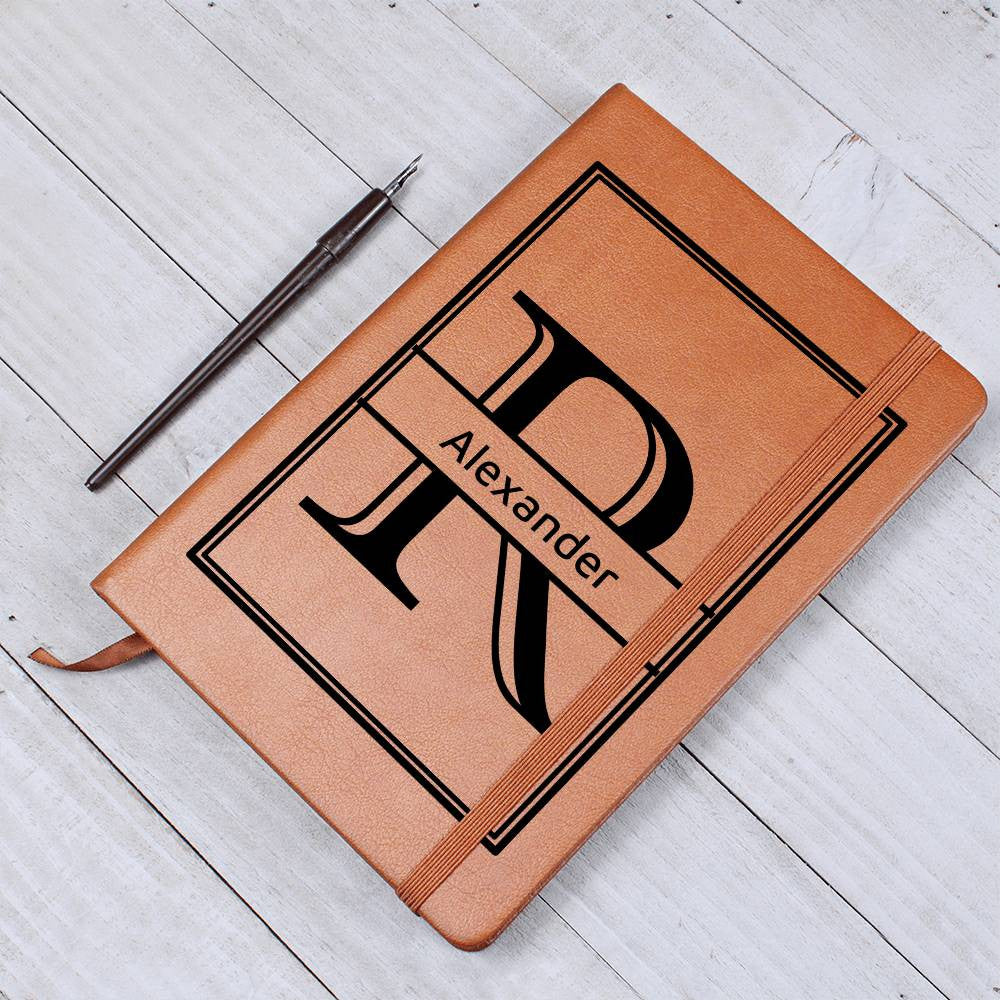 Personalized Leather Journal-Notebook