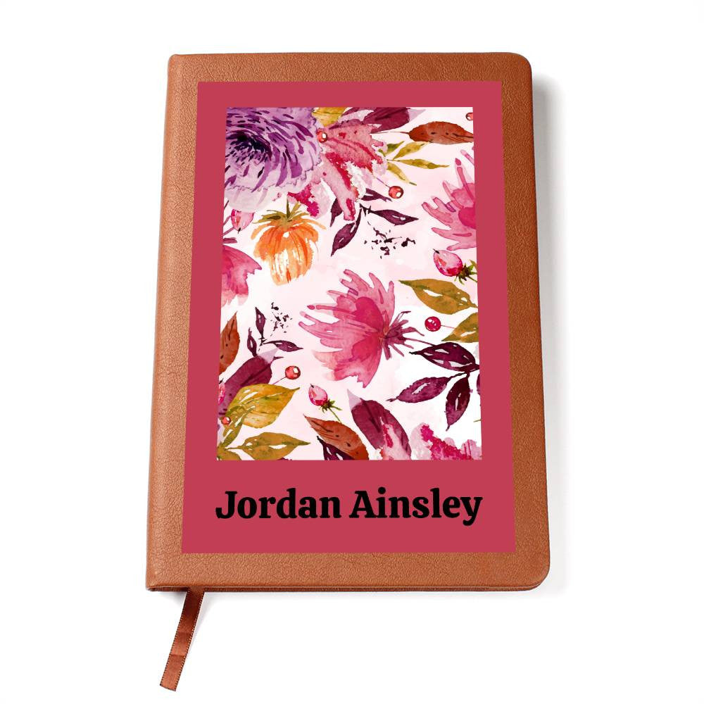 Personalized Leather Journal-Notebook