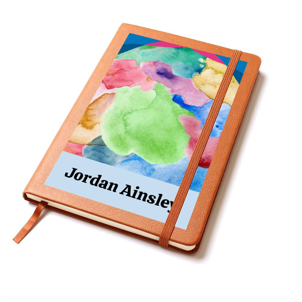 Personalized Leather Journal-Notebook