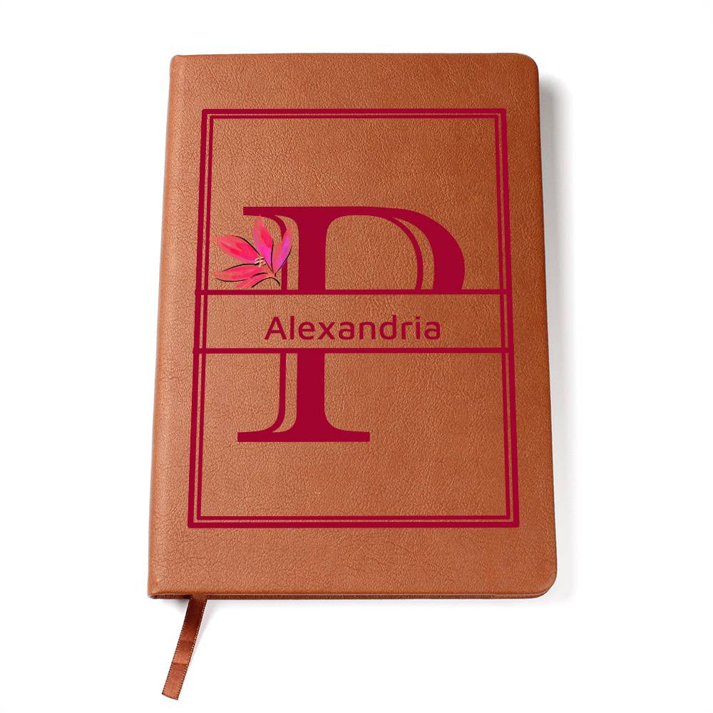 Personalized Leather Journal-Notebook