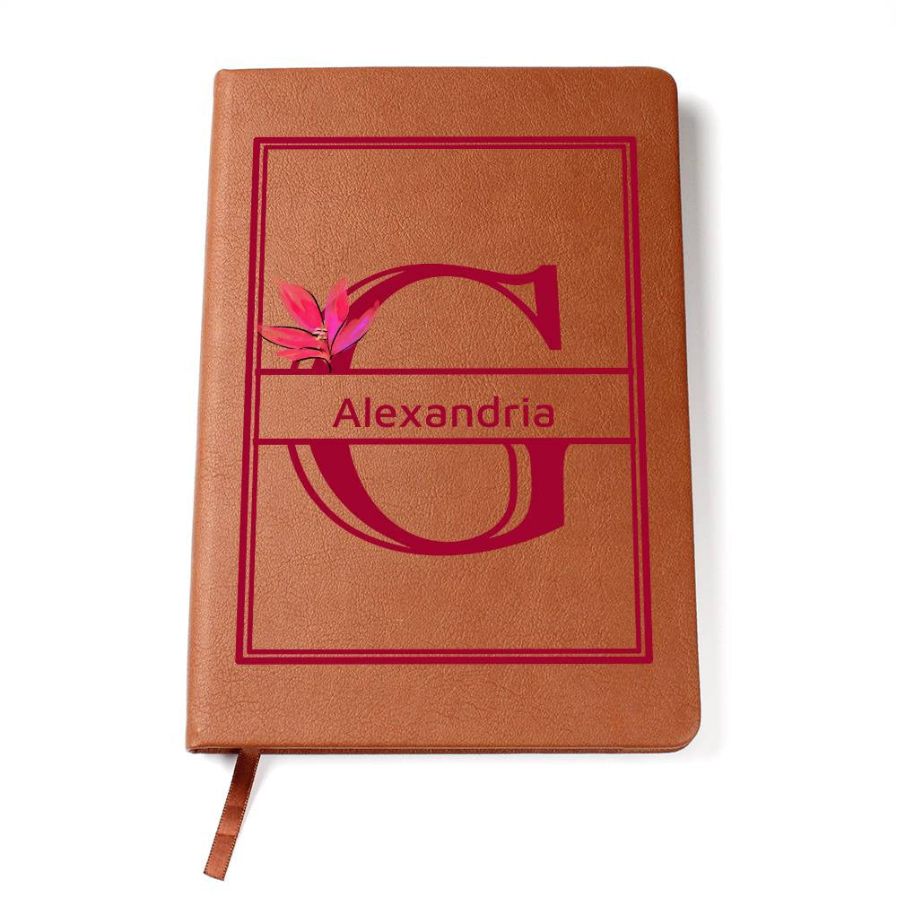 Personalized Leather Journal-Notebook