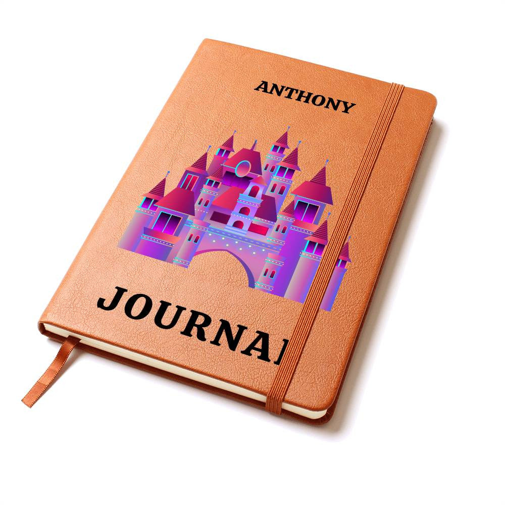 Personalized Leather Journal-Notebook