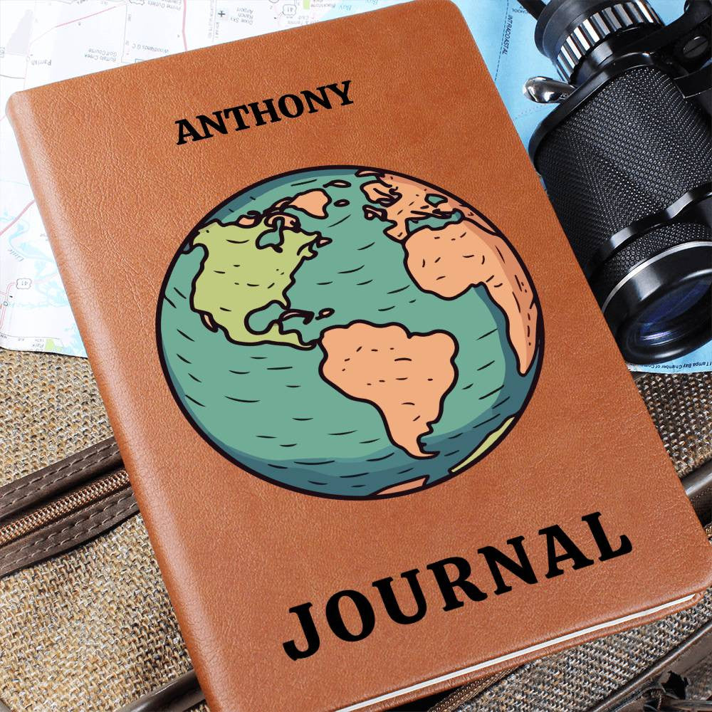 Personalized Leather Journal-Notebook