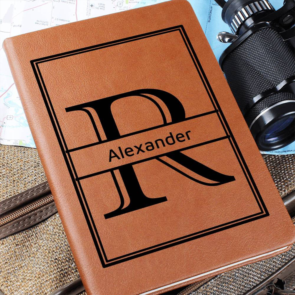 Personalized Leather Journal-Notebook