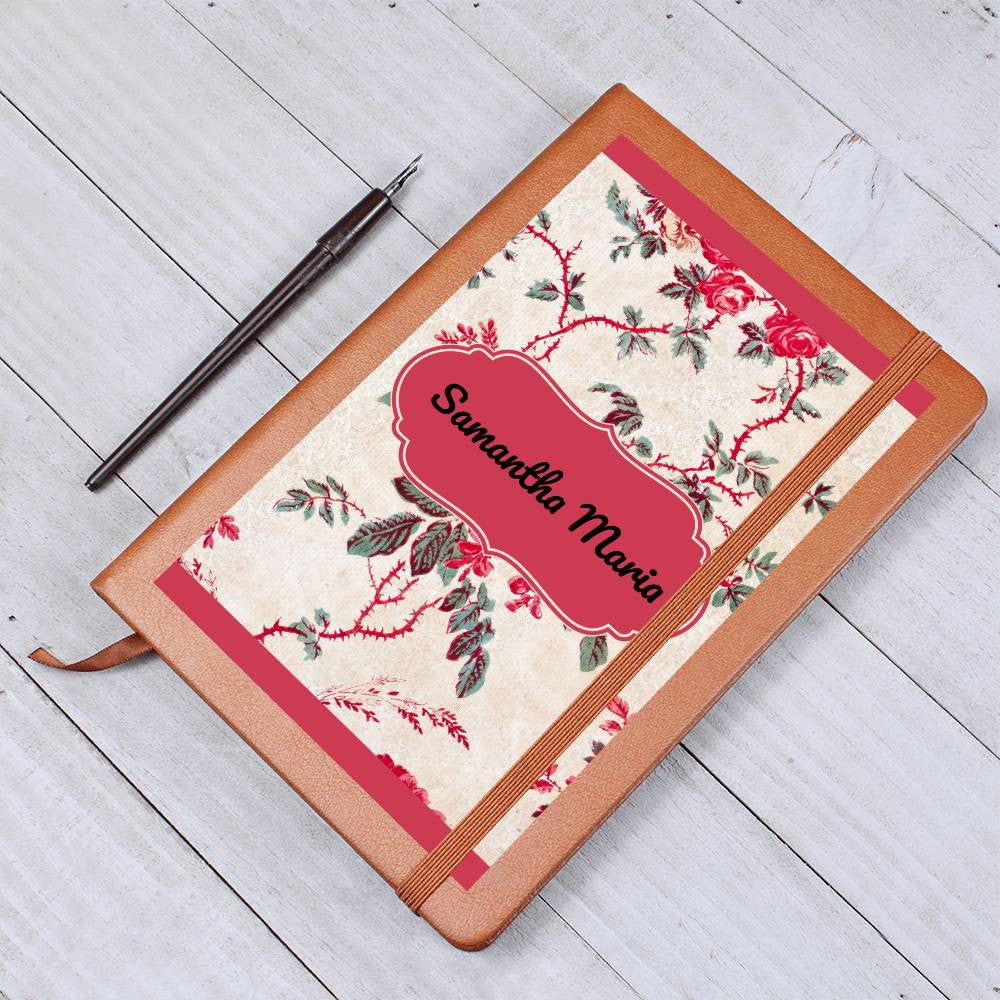 Personalized Leather Journal-Notebook