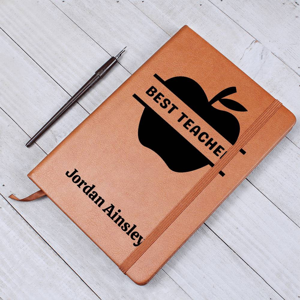 Personalized Leather Journal-Notebook