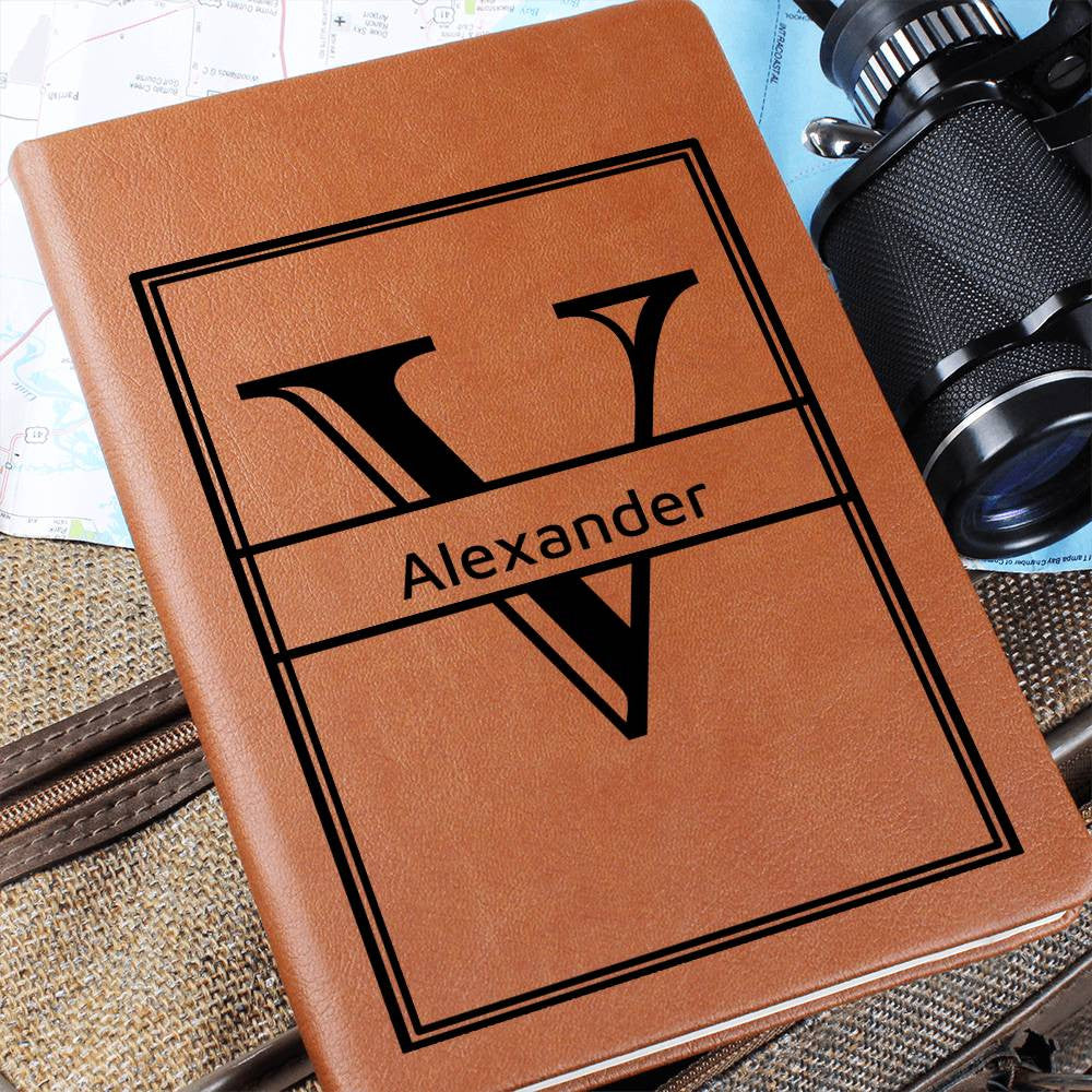 Personalized Leather Journal-Notebook